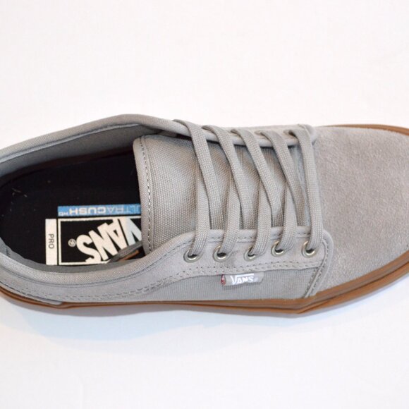 Vans chukka low gray gum sneaker shoes new - Picture 10 of 14